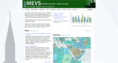 Desktop Screenshot of mevs.org